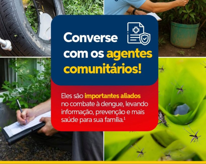 VACINA GRATUITA CONTRA A DENGUE.