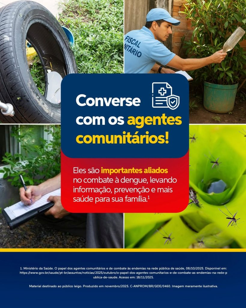 VACINA GRATUITA CONTRA A DENGUE