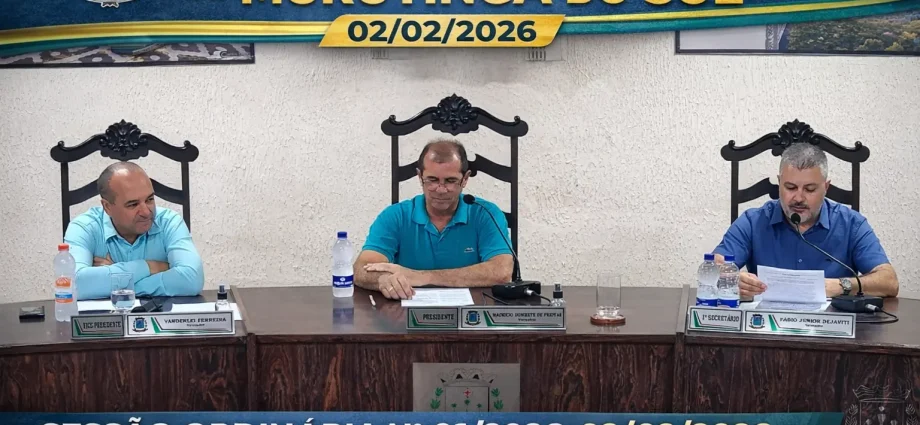 SESSÃO DA CAMARA MUNICIPAL DE MURUTINGA DO SUL 01/2026 EM 02/02/2026