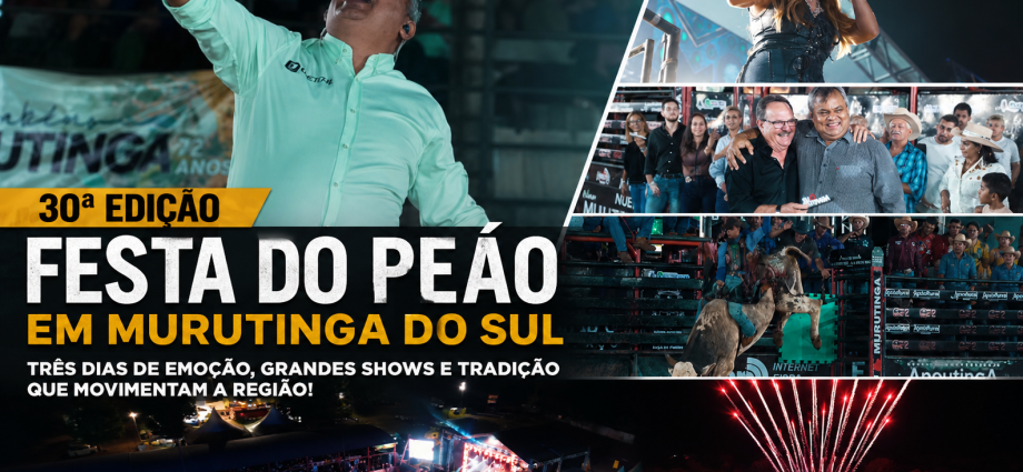 Festa do Peão em Murutinga do Sul SP